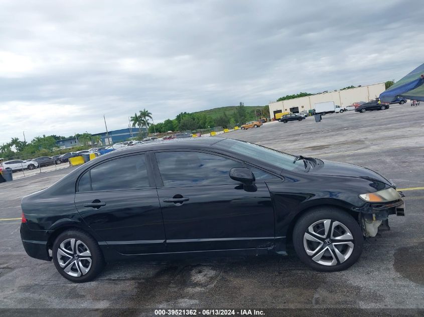 2010 Honda Civic Lx VIN: 2HGFA1F56AH537423 Lot: 39521362