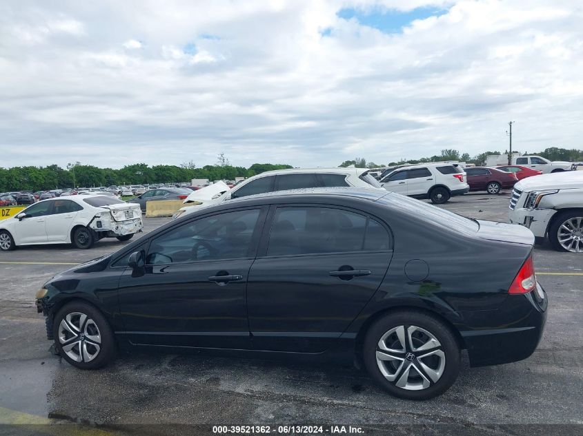 2010 Honda Civic Lx VIN: 2HGFA1F56AH537423 Lot: 39521362