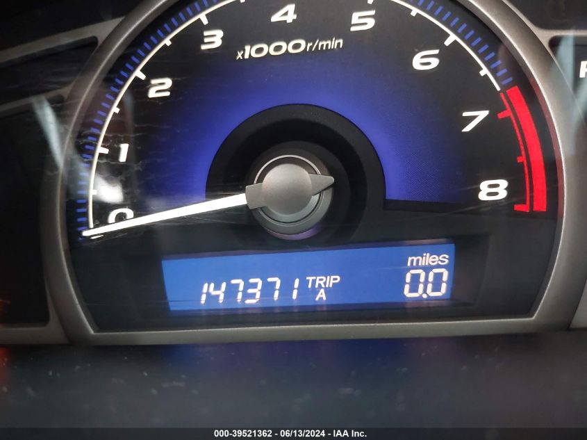 2010 Honda Civic Lx VIN: 2HGFA1F56AH537423 Lot: 39521362