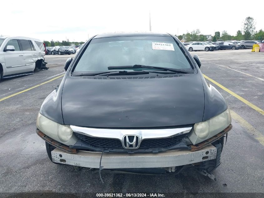 2010 Honda Civic Lx VIN: 2HGFA1F56AH537423 Lot: 39521362