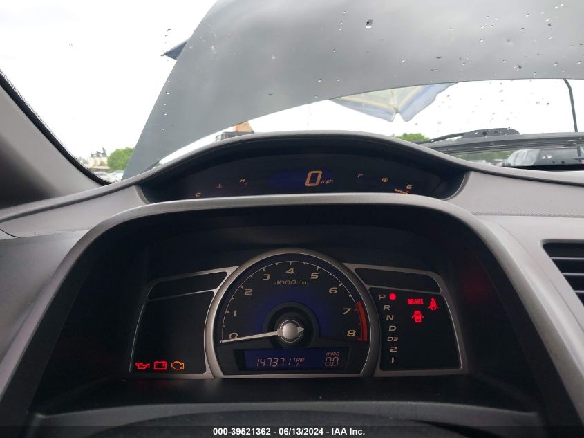 2010 Honda Civic Lx VIN: 2HGFA1F56AH537423 Lot: 39521362