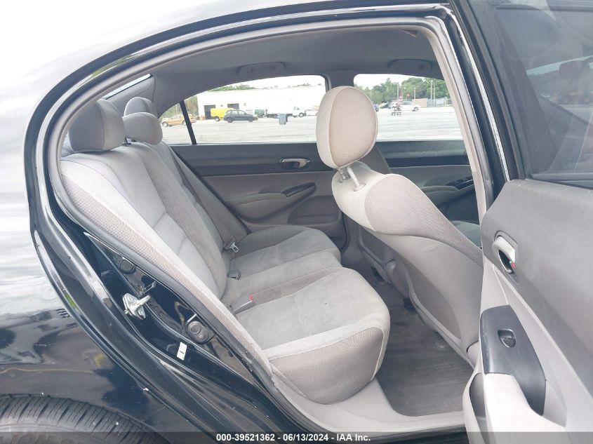 2010 Honda Civic Lx VIN: 2HGFA1F56AH537423 Lot: 39521362