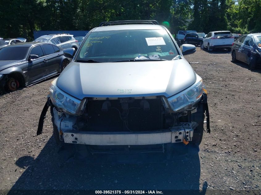 2016 Toyota Highlander Le V6 VIN: 5TDBKRFH8GS262683 Lot: 39521375