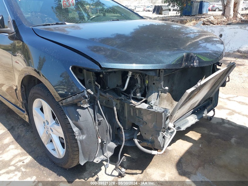 2012 Toyota Camry Se VIN: 4T1BF1FK8CU569872 Lot: 39521378