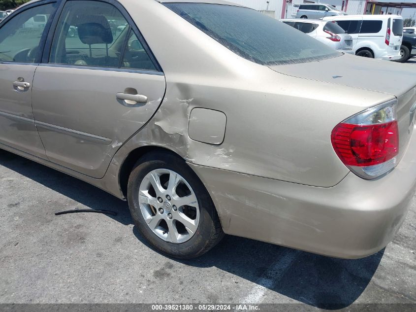 2005 Toyota Camry Xle V6 VIN: JTDBF32K150165229 Lot: 39521380