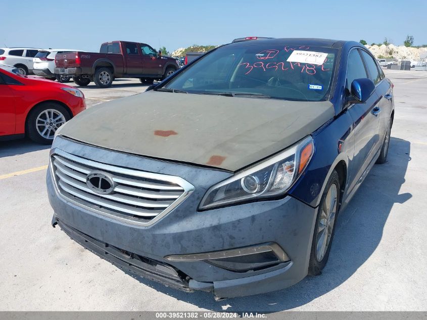 2015 Hyundai Sonata Limited VIN: 5NPE34AF7FH011256 Lot: 39521382