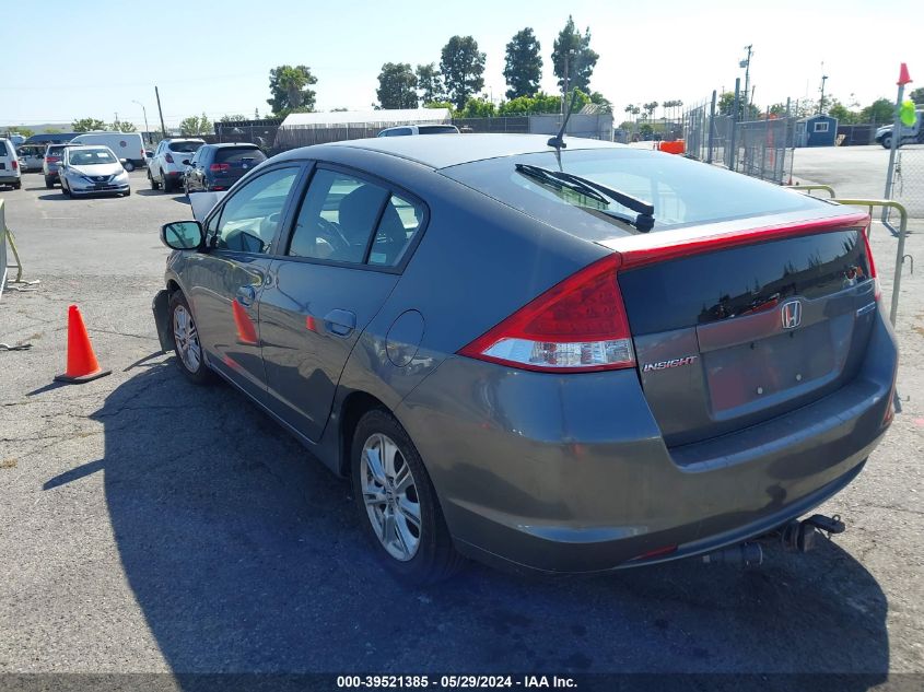 2011 Honda Insight Ex VIN: JHMZE2H74BS002247 Lot: 39521385