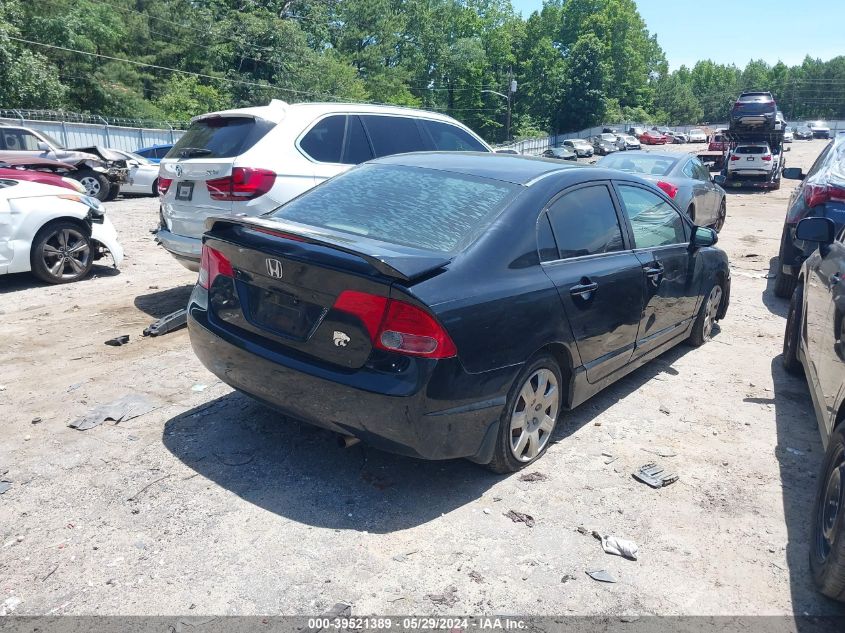 2007 Honda Civic Lx VIN: 1HGFA16547L134990 Lot: 39521389