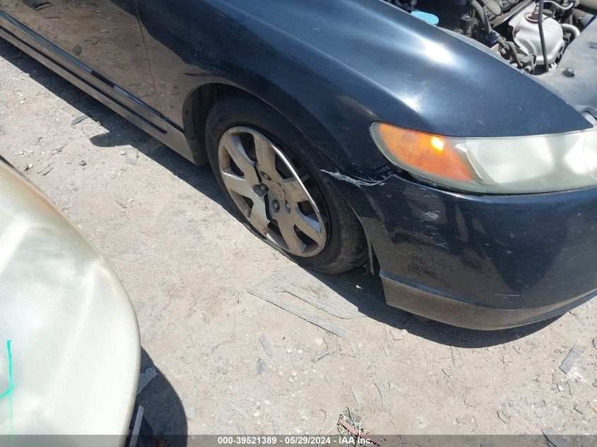 2007 Honda Civic Lx VIN: 1HGFA16547L134990 Lot: 39521389