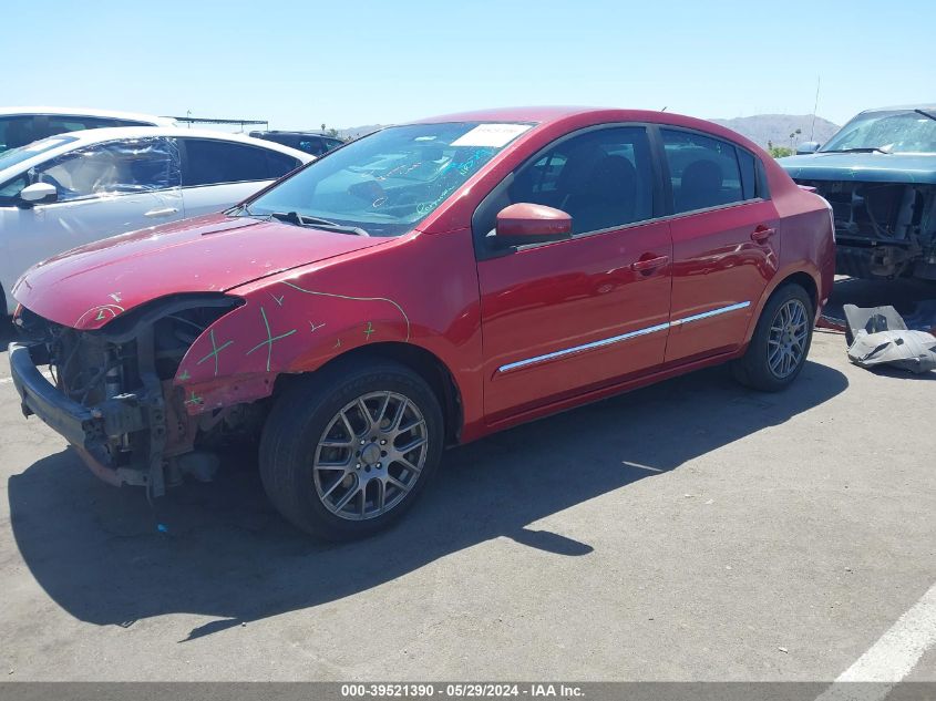 2012 Nissan Sentra 2.0 S VIN: 3N1AB6AP3CL724434 Lot: 39521390