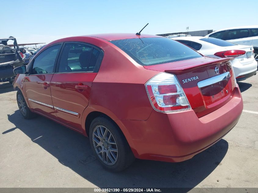 2012 Nissan Sentra 2.0 S VIN: 3N1AB6AP3CL724434 Lot: 39521390