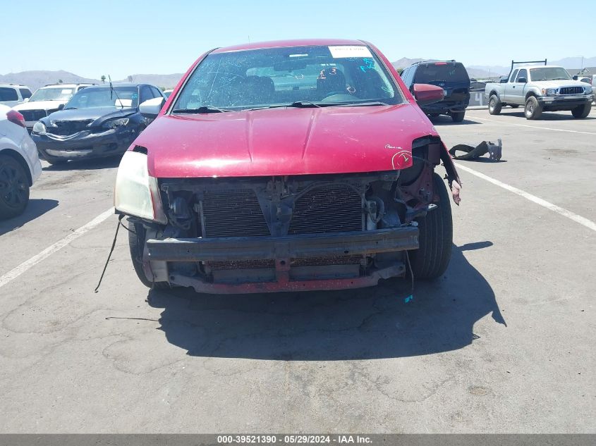 2012 Nissan Sentra 2.0 S VIN: 3N1AB6AP3CL724434 Lot: 39521390