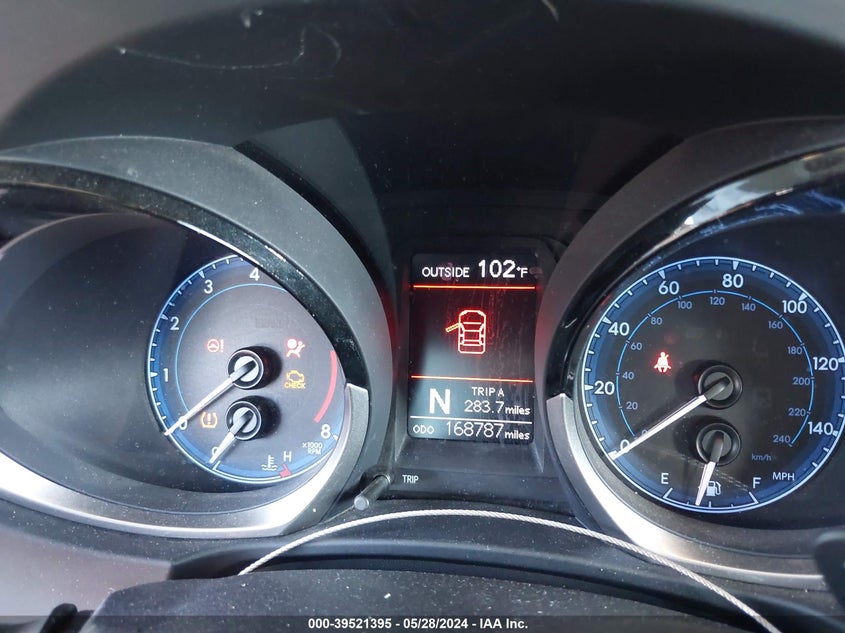 2014 Toyota Corolla S Plus VIN: 2T1BURHEXEC080972 Lot: 39521395