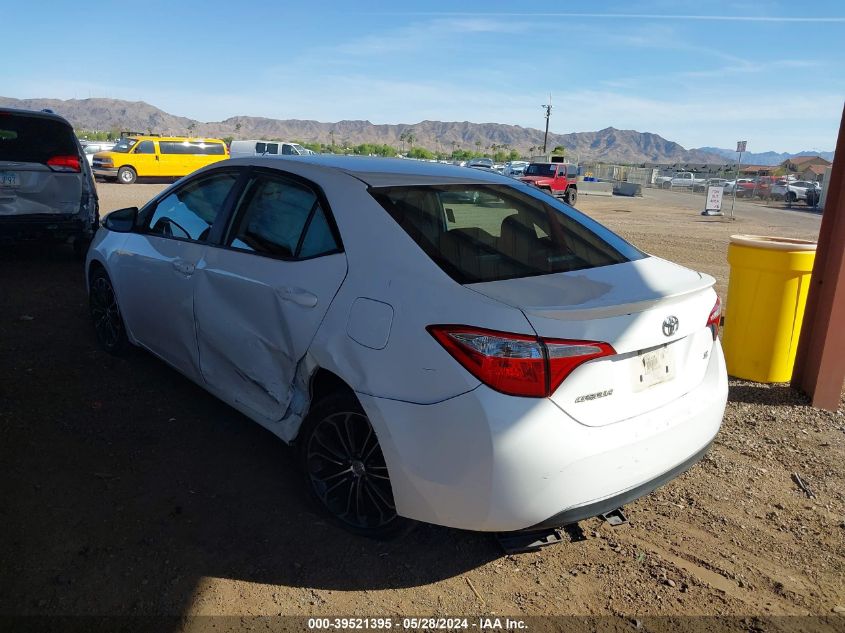 2014 Toyota Corolla S Plus VIN: 2T1BURHEXEC080972 Lot: 39521395