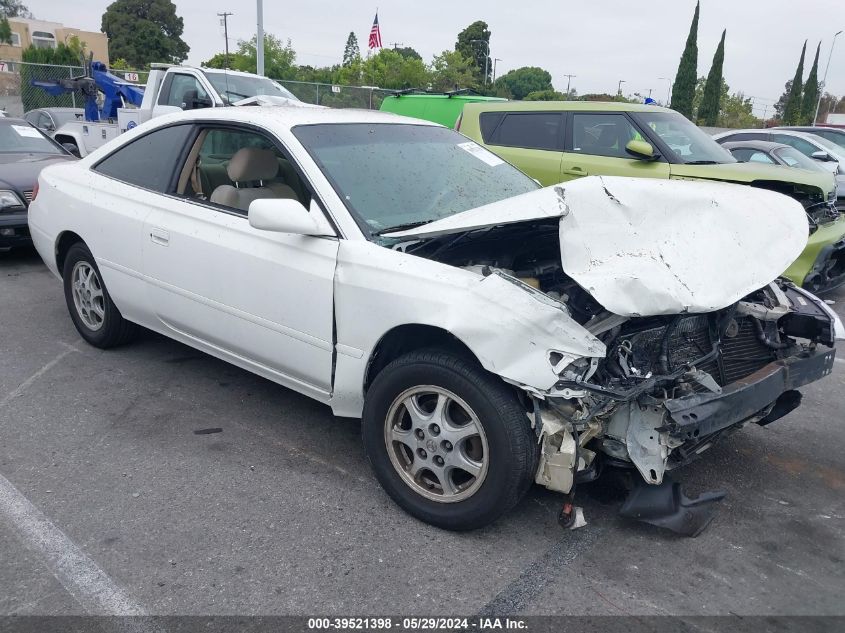 2000 Toyota Camry Solara Se VIN: 2T1CG22P1YC310772 Lot: 39521398