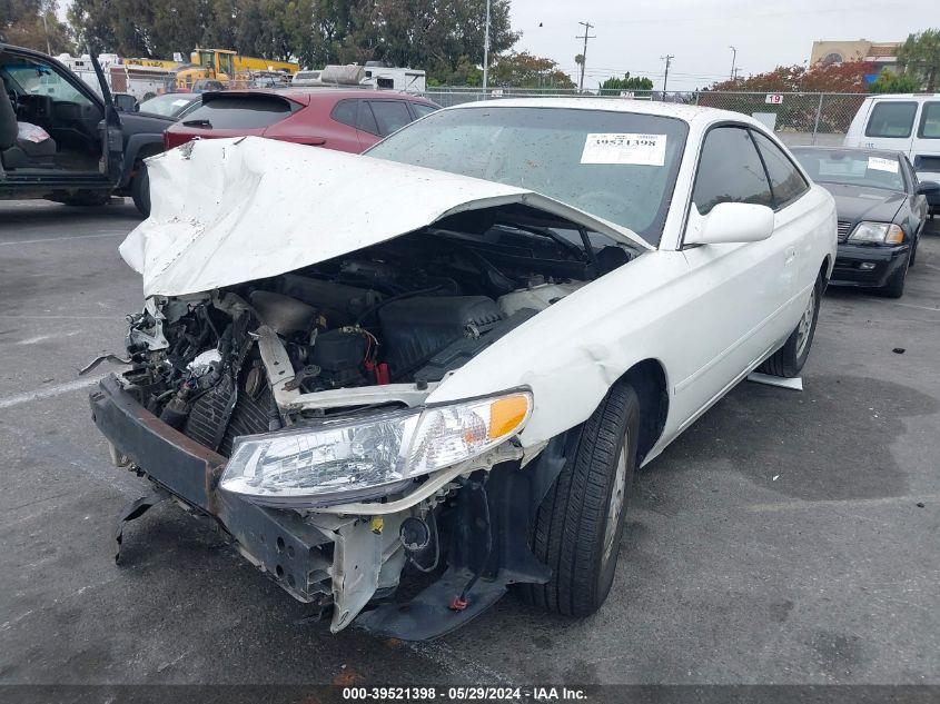 2000 Toyota Camry Solara Se VIN: 2T1CG22P1YC310772 Lot: 39521398