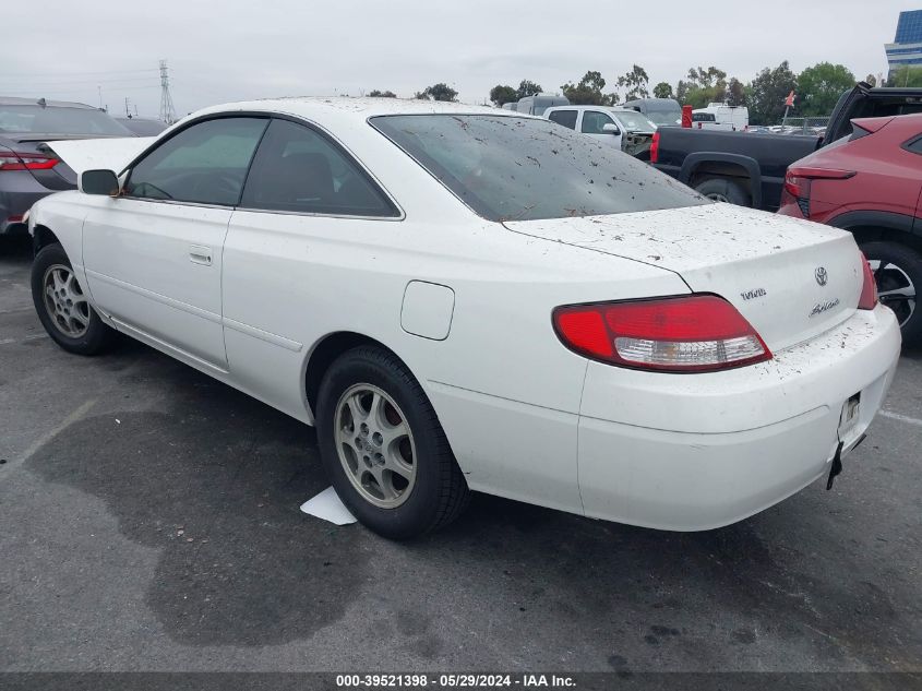 2000 Toyota Camry Solara Se VIN: 2T1CG22P1YC310772 Lot: 39521398