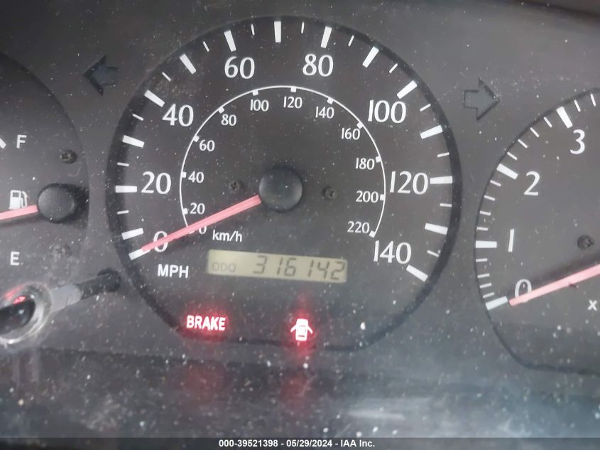 2000 Toyota Camry Solara Se VIN: 2T1CG22P1YC310772 Lot: 39521398