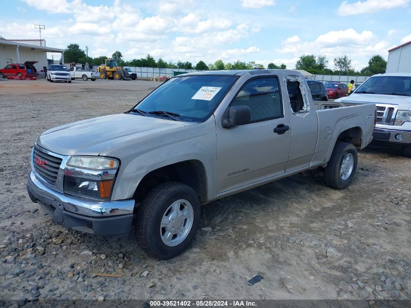 2004 GMC Canyon Sle VIN: 1GTDS196448155652 Lot: 39521402