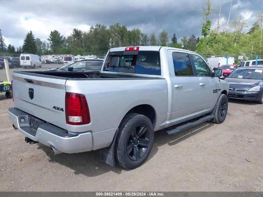 2018 Ram 1500 Sport VIN: 1C6RR7MT1JS347084 Lot: 39521409