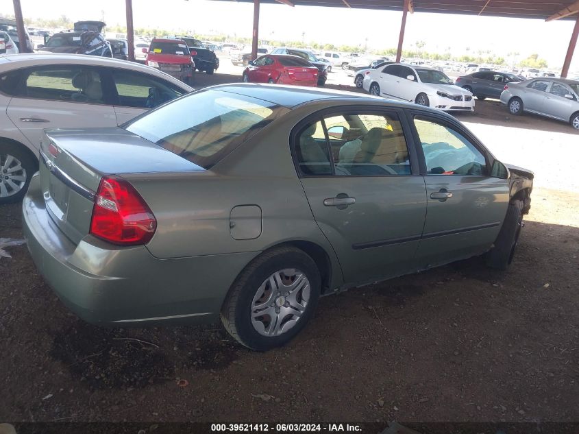 2005 Chevrolet Malibu VIN: 1G1ZS52F85F279288 Lot: 39521412