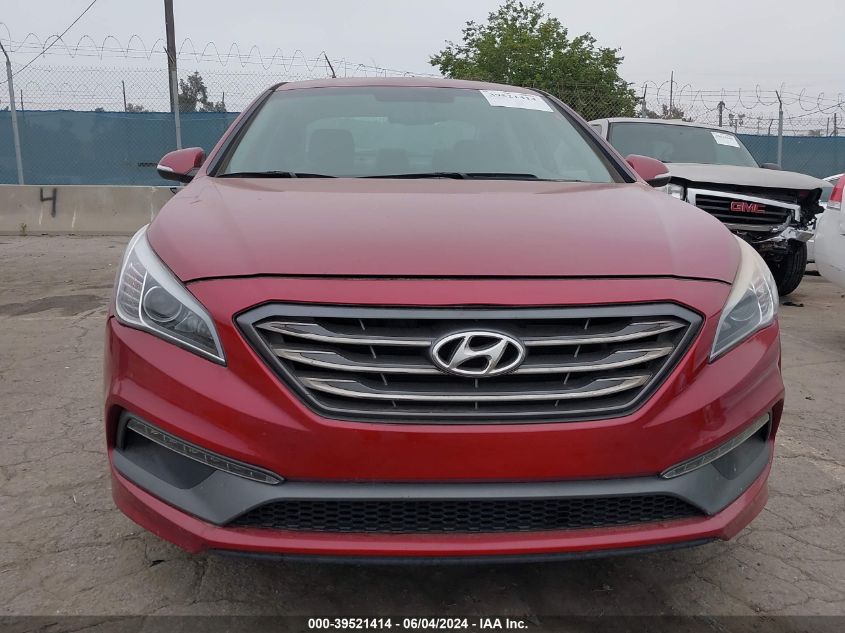 2015 Hyundai Sonata Sport VIN: 5NPE34AF8FH180296 Lot: 39521414