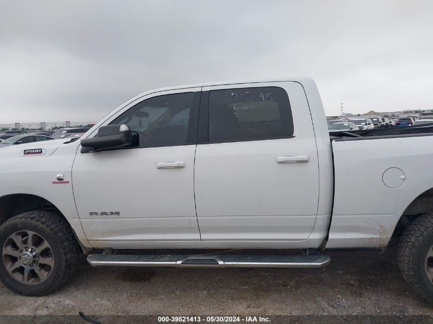 2020 Ram 2500 Big Horn 4X4 6'4 Box VIN: 3C6UR5DL6LG117078 Lot: 39521413
