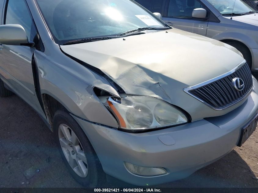 2004 Lexus Rx 330 VIN: JTJHA31U140023230 Lot: 39521421