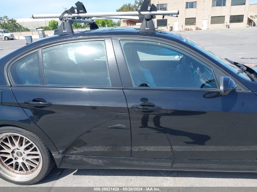 2006 BMW 325I VIN: WBAVB13576KX65343 Lot: 39521428