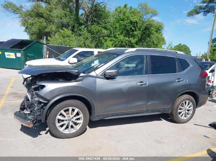 2019 Nissan Rogue Sv VIN: KNMAT2MV1KP552842 Lot: 39521436