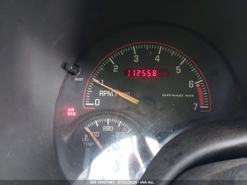 2005 Pontiac Grand Am Se VIN: 1G2NE52FX5M233894 Lot: 39521441