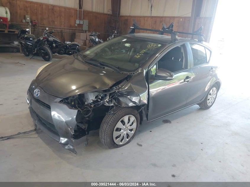 2013 Toyota Prius C Two VIN: JTDKDTB35D1031461 Lot: 39521444