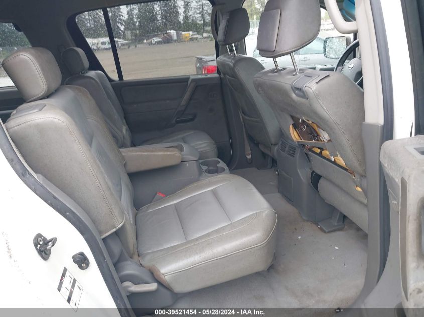 2005 Nissan Armada Se/Le VIN: 5N1AA08B75N739198 Lot: 39521454