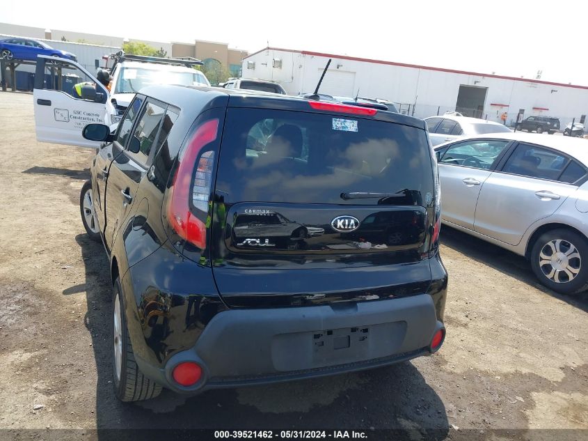 2015 Kia Soul VIN: KNDJN2A21F7193194 Lot: 39521462