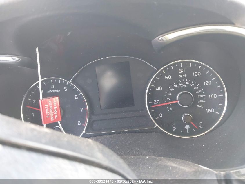 2017 Kia Forte Lx VIN: 3KPFK4A77HE053370 Lot: 39521470