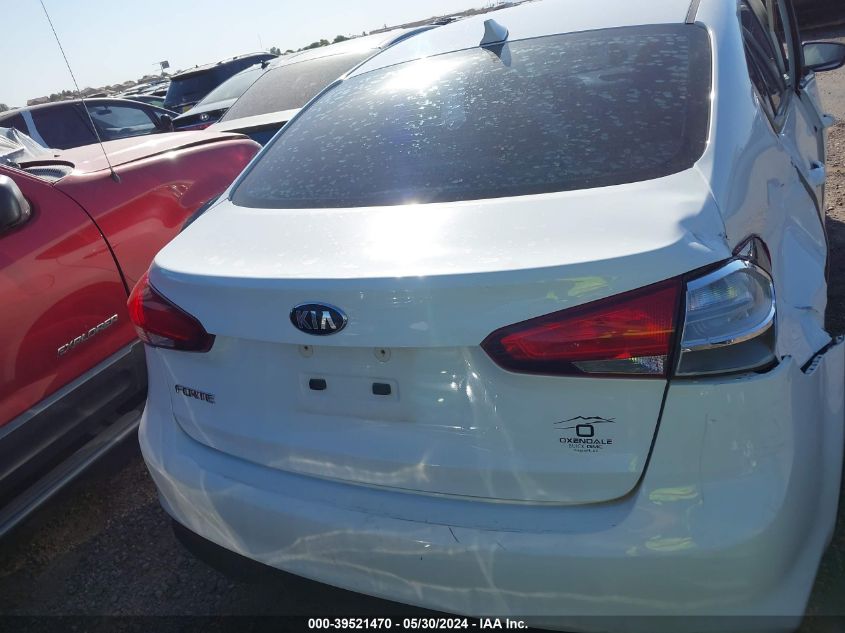 2017 Kia Forte Lx VIN: 3KPFK4A77HE053370 Lot: 39521470