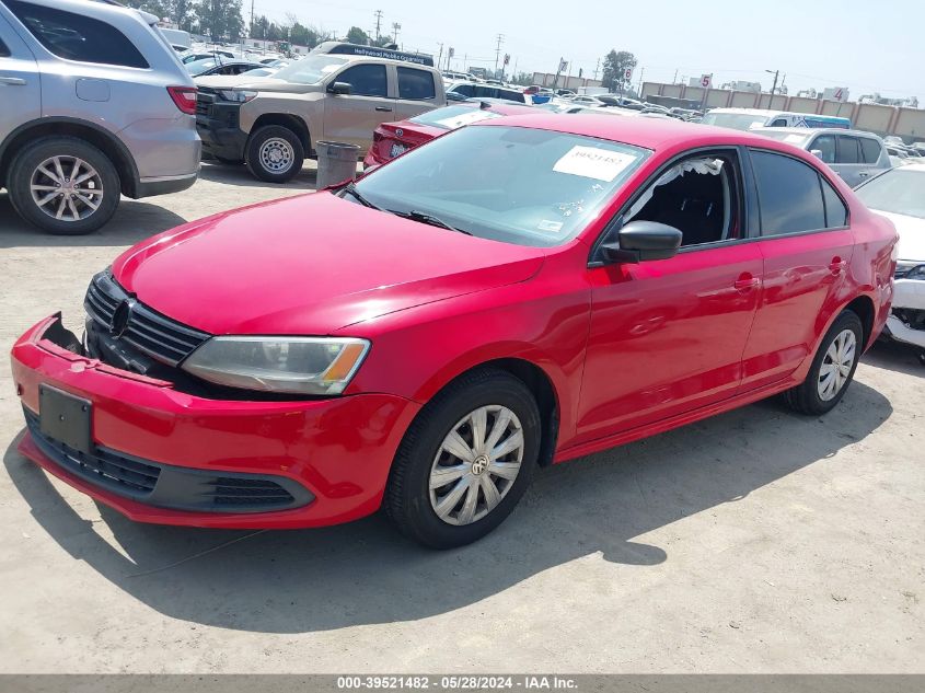 2014 Volkswagen Jetta 2.0L S VIN: 3VW2K7AJ2EM234421 Lot: 39521482