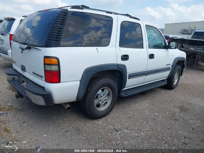 2002 Chevrolet Tahoe Ls VIN: 1GNEC13Z32R126761 Lot: 39521488