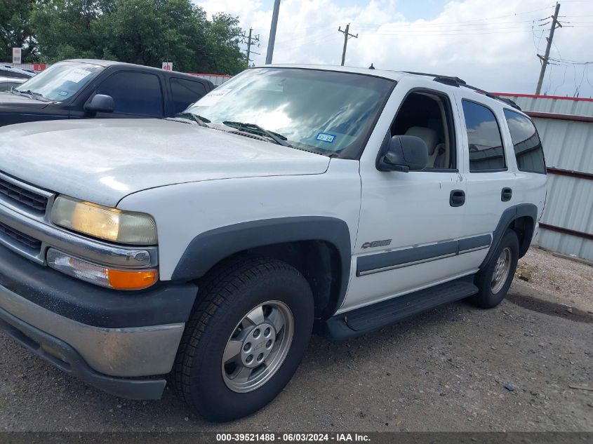 2002 Chevrolet Tahoe Ls VIN: 1GNEC13Z32R126761 Lot: 39521488