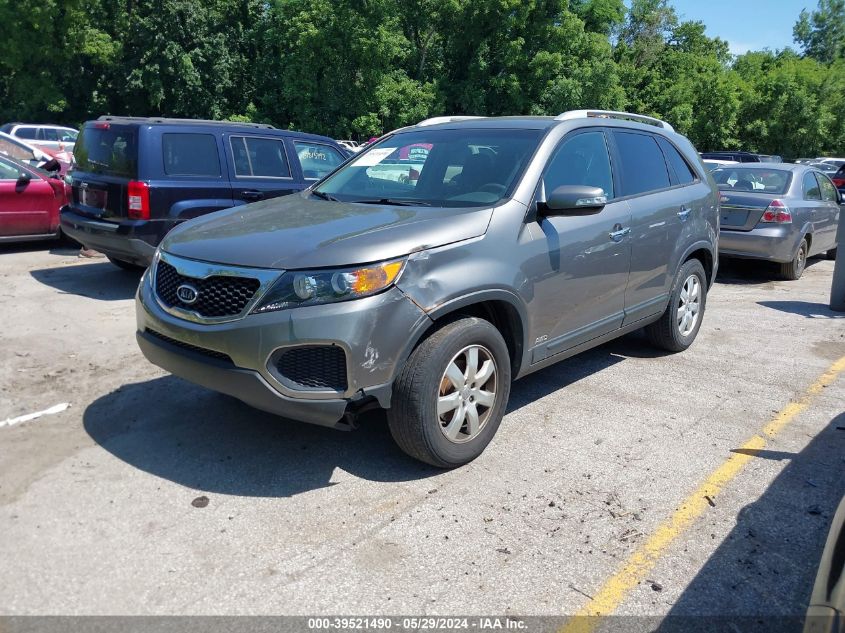 2013 Kia Sorento Lx V6 VIN: 5XYKTDA20DG402978 Lot: 39521490