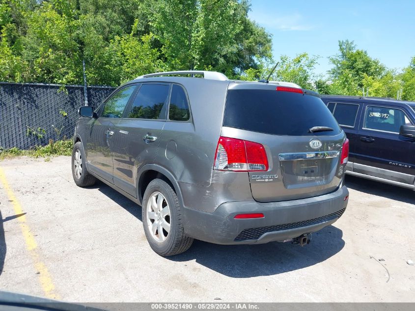 2013 Kia Sorento Lx V6 VIN: 5XYKTDA20DG402978 Lot: 39521490