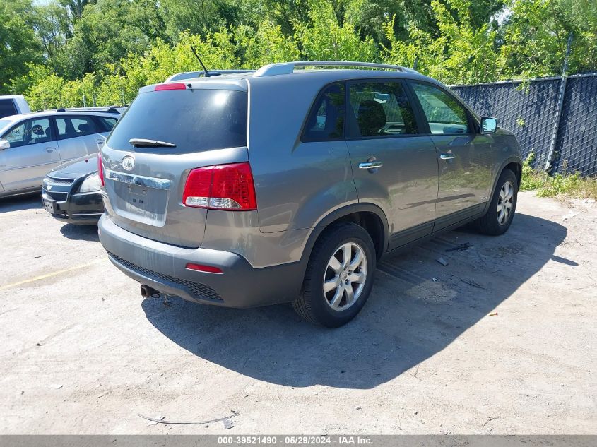 2013 Kia Sorento Lx V6 VIN: 5XYKTDA20DG402978 Lot: 39521490