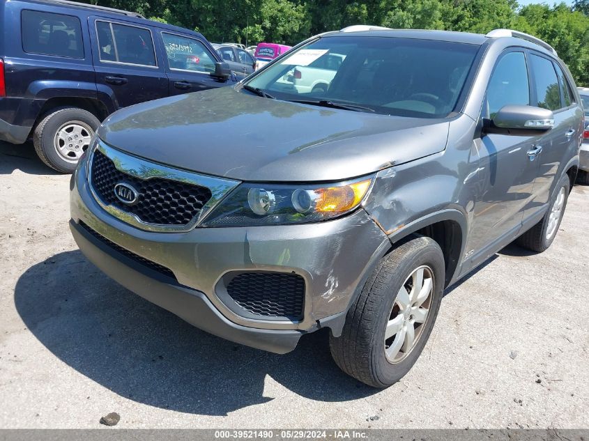 2013 Kia Sorento Lx V6 VIN: 5XYKTDA20DG402978 Lot: 39521490