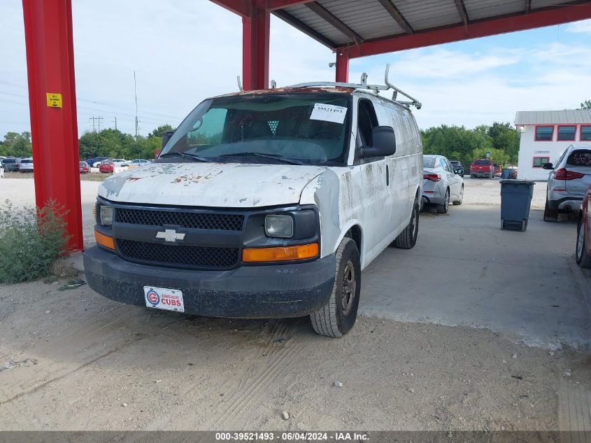 2006 Chevrolet Express Work Van VIN: 1GCFG15X361256668 Lot: 39521493