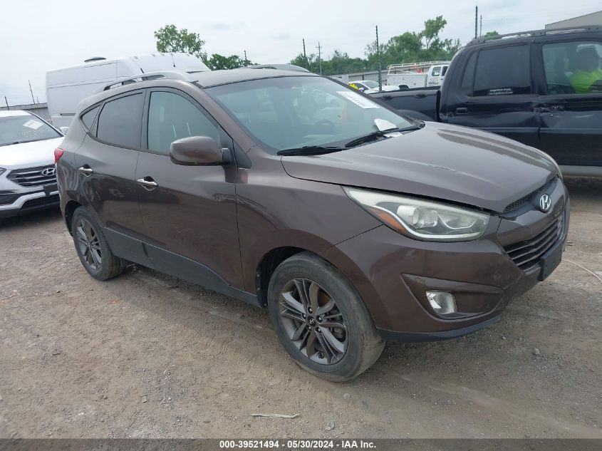 2014 Hyundai Tucson Se VIN: KM8JUCAG4EU914849 Lot: 39521494