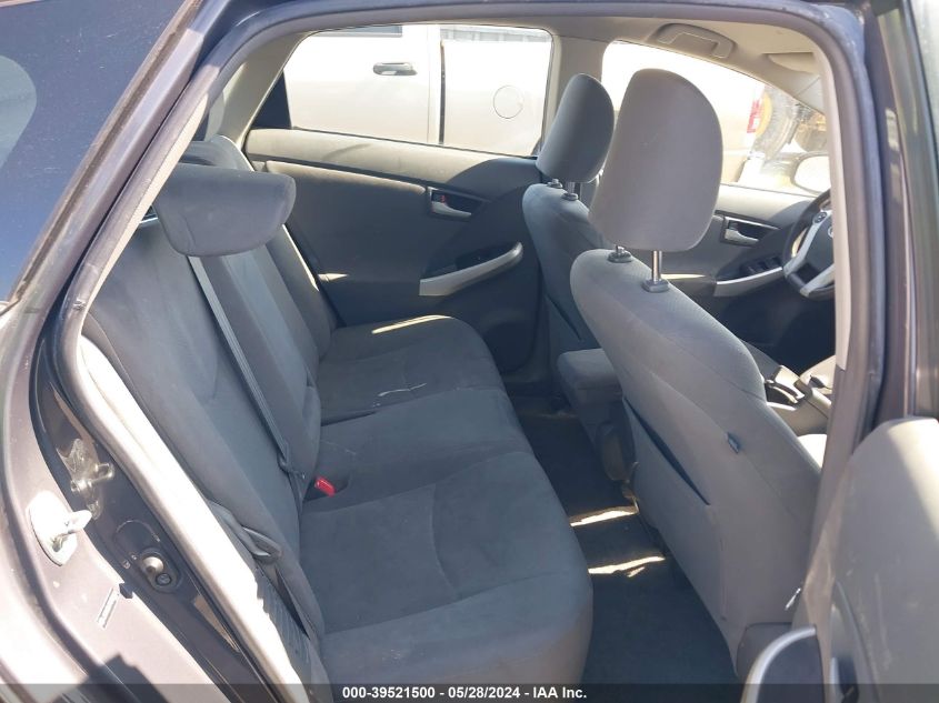 2010 Toyota Prius Ii VIN: JTDKN3DU7A5087618 Lot: 39521500