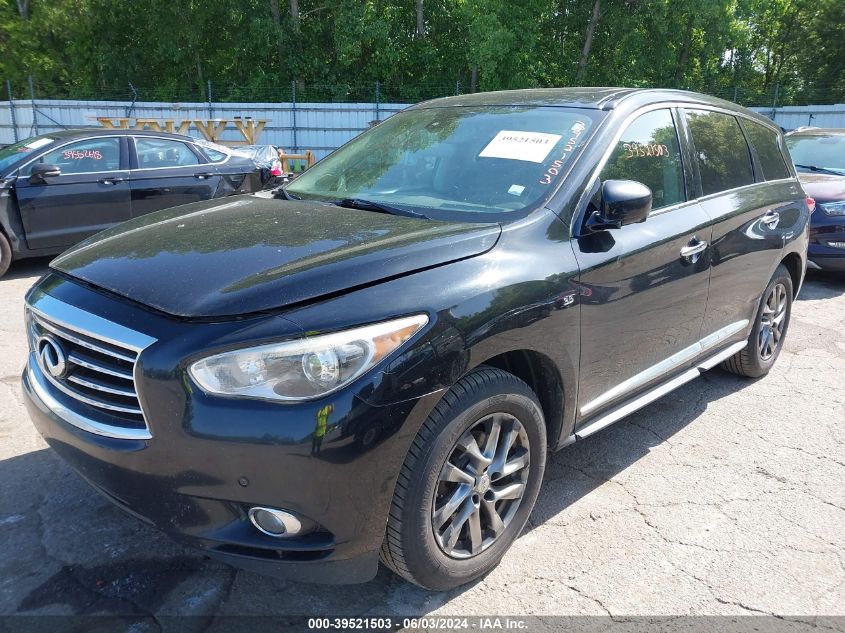 2014 Infiniti Qx60 VIN: 5N1AL0MM8EC503107 Lot: 39521503