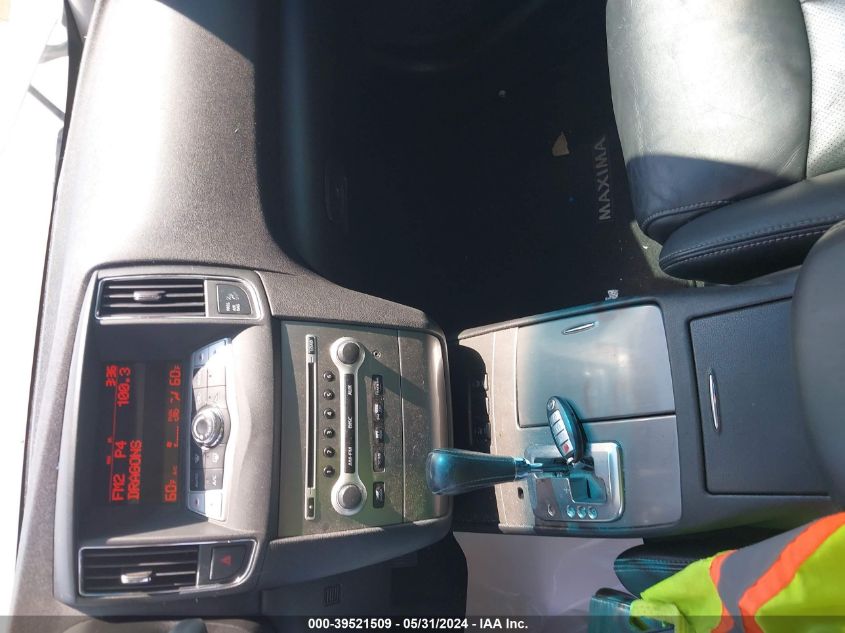 2012 Nissan Maxima 3.5 Sv VIN: 1N4AA5AP0CC850469 Lot: 39521509