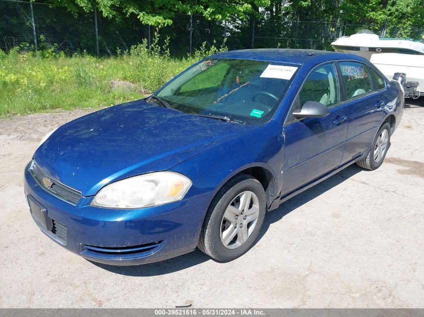 2006 Chevrolet Impala Ls VIN: 2G1WB58K169290957 Lot: 39521516