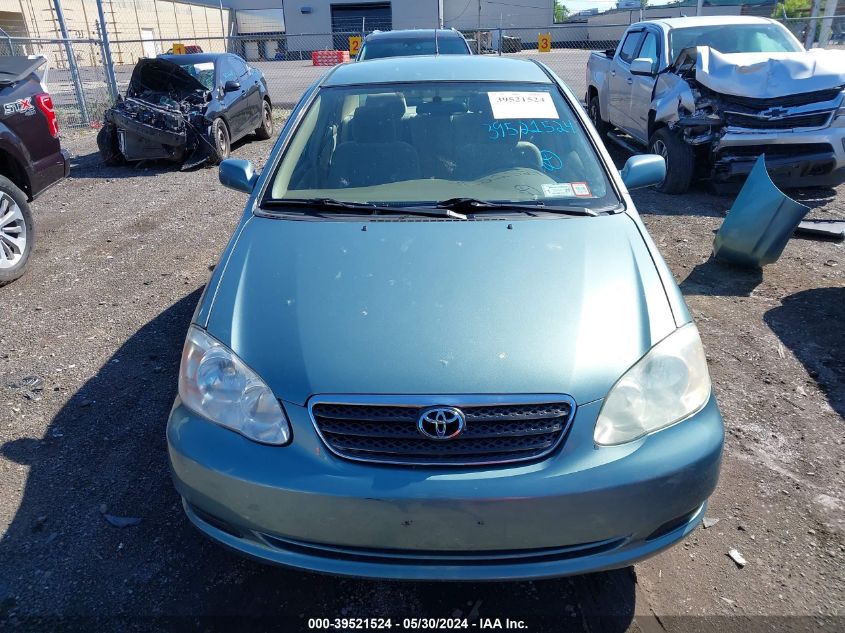 2006 Toyota Corolla Le VIN: 2T1BR32E46C660386 Lot: 39521524